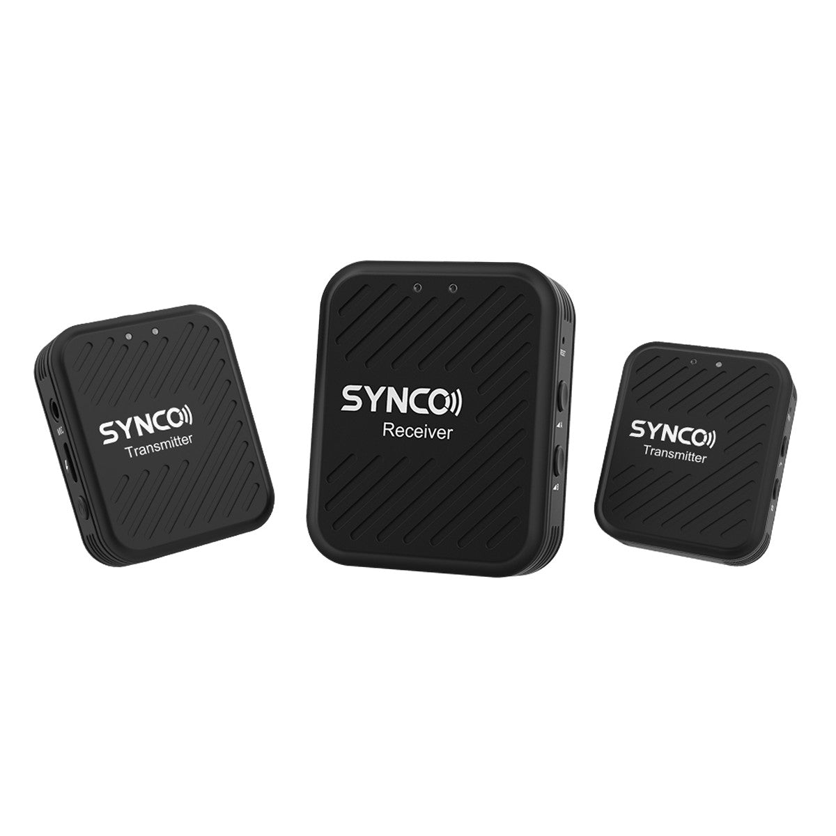 SYNCO  Sistema de micrófono de solapa inalámbrico 1-Trigger-2 a 2,4 GHz  SY-G1(A2)-WAir