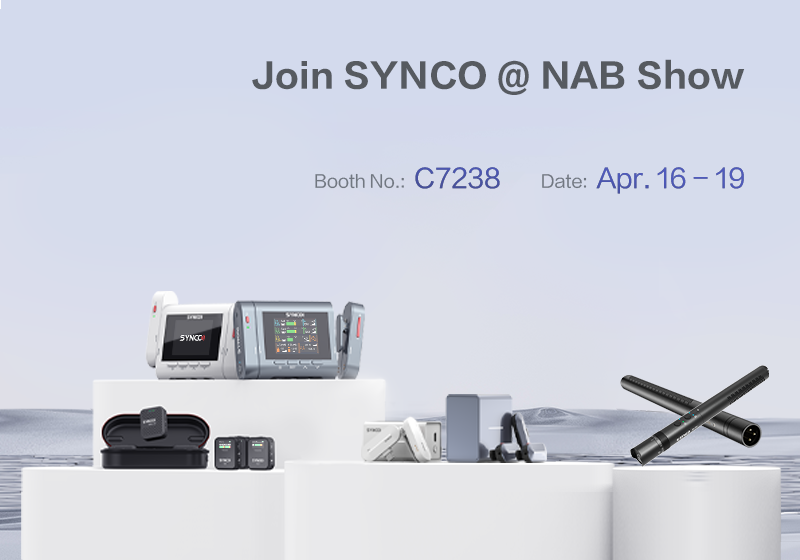 Register and join SYNCO at 2023 NAB show